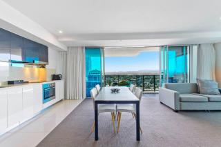 Oceanside sky dream Hilton 2.5BDR with 180° views - Gold Coast - 7