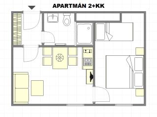 Horský apartmán přímo u sjezdovky Kouty nad Desnou - Loučná nad Desnou - 8