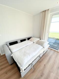 SEELIEBE APARTMENTS SCHWERIN - PKW, teilweise mit privater Sauna, WLAN, XXL-Balkon o Terrasse, Seeblick - Schwerin - 8
