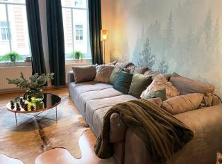 Magic Forest Design Apartment, 65 Zoll TV, Waschtrockner, beste Lage, am Markt - Gera - 7