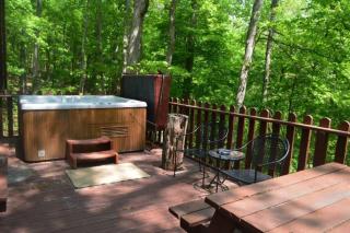 A-Frame Cabin #6 with Hot Tub on Patoka Lake in Southern Indiana - 7