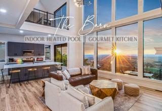 Barn Retreat: Scenic Views, Pool, Gourmet Kitchen! - 0