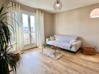 Appart’ Chaleureux avec balcon/800m Gare et centre - Valence - 5