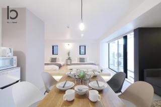 bHOTEL Heiwaodori 402 - Brand New Apt Famous Hiroshima Dori 6ppl - Hiroshima - 9