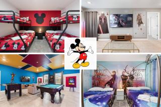 Brand New Disney Theme Villa 7BR/5BA Game Room Private Pool/Spa Free Pool Heat! - Kissimmee - 0