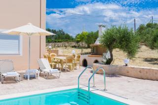 Domas Blue Studio Villa With Private Pool and Panoramic View - Loutra - 3