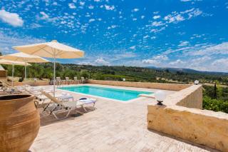 Domas Blue Studio Villa With Private Pool and Panoramic View - Loutra - 6