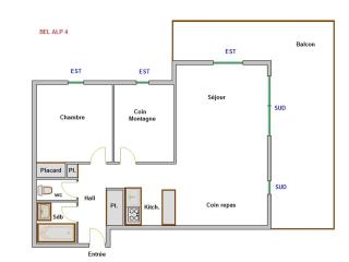 Bel appartement 2 pièces proche pistes à La Clusaz - FR-1-304-133 - La Clusaz - 2