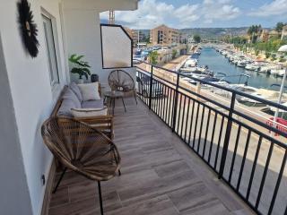 Waterfront 3 bed apartment, 90m from the beach - Platja de l'Arenal - 0