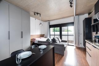 48 New Studio w Movie screen, fast wifi and balcony - 9