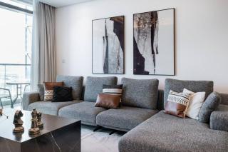 Chic One Bedroom Apartment with Full Sea View - Dubai - 9