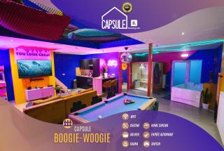 Capsule Boogie-Woogie - JACUZZI - SAUNA - BILLARD - JEUX - ECRAN GÉANT - FILET SUSPENDU - NETFLIX - 0