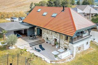 Moderne corps de ferme - Piscine - 0