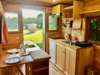 Vue Poneys, 40min Mt St Michel 30min Mer Draps Serviettes Baie Normandie Cottage - 9