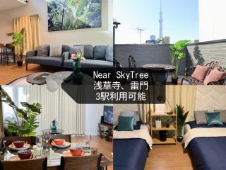 Sky Terrace 新築独栋戸建 阳光露台观景天空树 - Tokyo - 0