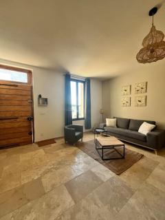Le Platane Maison climatisée avec piscine - Monteux - 3