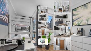 Messe, Monteure, Budget - Einfache komfortable 2 Personen Wohnung (22qm) mit Vollausstattung (WLAN 250 Mbit, TV 55 Zoll m. Netflix) - Hochwertige Küche und Bad - Duisburgo - 0