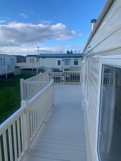 A14 is a 3 bedroom caravan on Whitehouse Leisure park with large decking - Abergele - 1