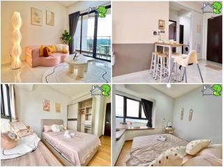 2BR Nordic dream cozy retreat Bay Point Danga Bay by GDRAGON Homestay - Johor Bahru - 0