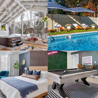 Game Room+Hot Tub+Pool+King Beds+More - Gansevoort - 0