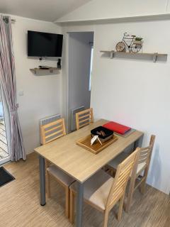 Mobil Home tout confort idéal pour 4 personnes dans le Domaine de Dugny CAMPING 4 ETOILES, Proche de Blois, du Zoo de beauval et des Châteaux de la Loire - Onzain - 9