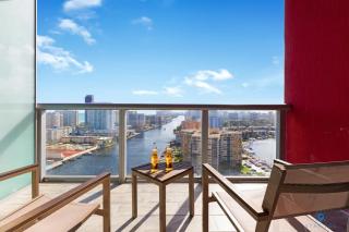 Infinite View with Balcony,Pool plus Near Beach - Hallandale Beach - 0