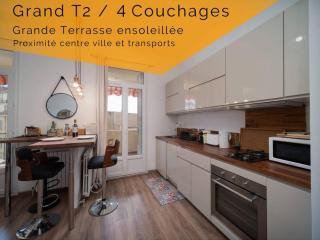 Appartement tout équipé avec terrasse au cœur de Marseille - Marsiglia - 0