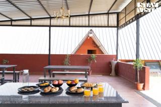 StayVista at Golden Triangle Kabini with Bonfire, River View & Comp Beakfast - Hampāpura - 5
