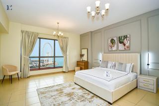 Luxury Escapes - Amazing Sea View - 4 Bedrooms Apt with Maids room in JBR - Dubai - 1