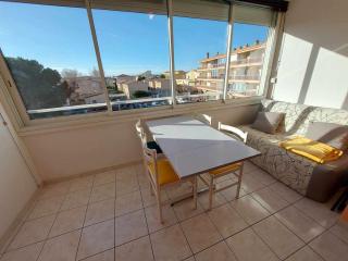 Appartement lumineux 2 pièces avec terrasse, à 50m de la plage, 6 couchages, 34300 Agde - FR-1-423-177 - 9