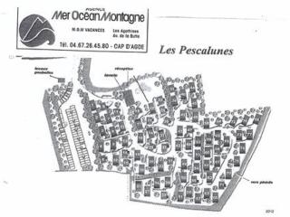 Chalet climatisé 6 pers., piscine chauffée, parking, terrasse teck, calme près plages et commerces - FR-1-607-59 - Agde - 6