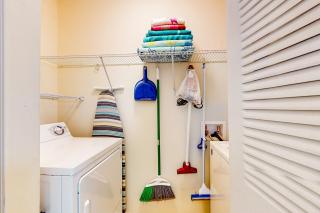 Ocean-view townhome with balcony & W/D - walk to beach - dog-friendly - 1