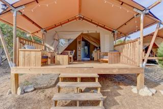 Glamping Escape with Fire Pit on Winery - Johnson City - 9