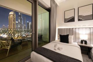 Burj Khalifa View, 2 Balcony w Lounge, Dubai Mall Access, Gym, Infinity-Pool, Playground, BBQ, Family Friendly - Dubai - 3