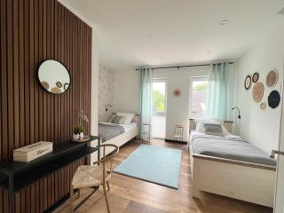 Große Wohnung & Apartment Sauna & 4 Badezimmer Netflix - Petershagen - 4