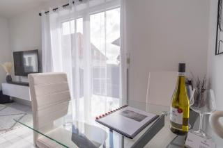 Arbeitsplatz, Balkon, Tiefgarage nähe neue Messe - 4