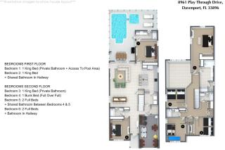 6 Bedrooms 5 Bathrooms Champions Gate 8961Pt - 9