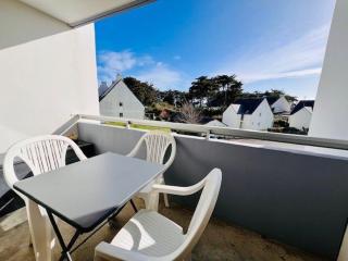 Charme à Quiberon : 2 pièces cosy, proche plage, balcon sud, parking inclus - FR-1-478-266 - Quiberon - 1