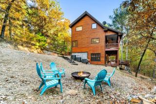 New Creekside Cabin w Spa + Views Sleeps 12 - Broken Bow - 6