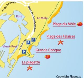 Cap d'Agde méditerranée studio 4 pers piscine rdc parking gratuit - 4