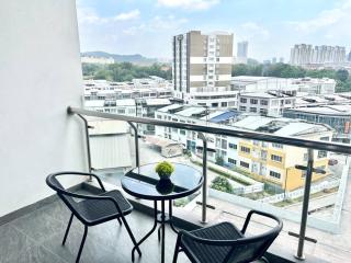 SA 1-10PAX SkyPod Puchong 2Room IOI Mall LRT WiFi - Puchong - 9