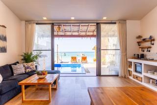 SeaSalt BeachFront Holiday Home, Private pool, 2 Bedroom house - Chaloklum - 9