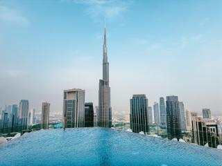 ALiving Luxe 2BR with higest Infinity Pool Close to Dubai Mall & Burj Khalifa - 9