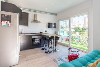 Sea view Apartment w/ 2 rooms, Beach: 1 minute - 8