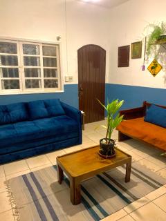Casa ampla com piscina 4 quadras da praia , Espaço gourmet churrasqueira - Praia Grande - 6