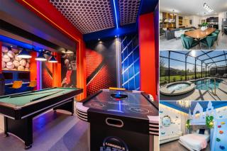 Resort Amenities, Outdoor Kitchen, Themed, Game and Movie Room - Davenport - 9
