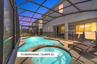Stunning Bright Family Home Sleeps 25 BL102 - Kissimmee - 0