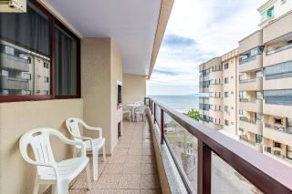 Apto pé na areia vista mar em Meia Praia EVB308 - Itapema - 1
