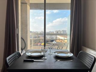 Corti - Studio Hypercentre - Grand Balcon - Fibre #SirDest - Franconville - 9