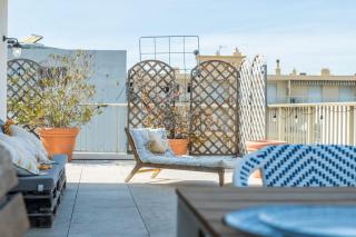 2-Br Rooftop in Palm Beach 2-min walk to beaches - Cannes - 3